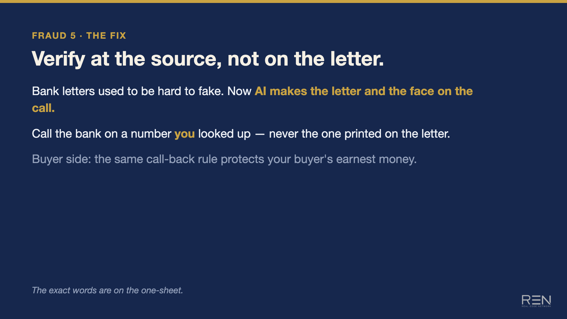 Slide 13 of Can You Spot the AI Scam? 6 Real Estate Frauds That Pass the Eye Test