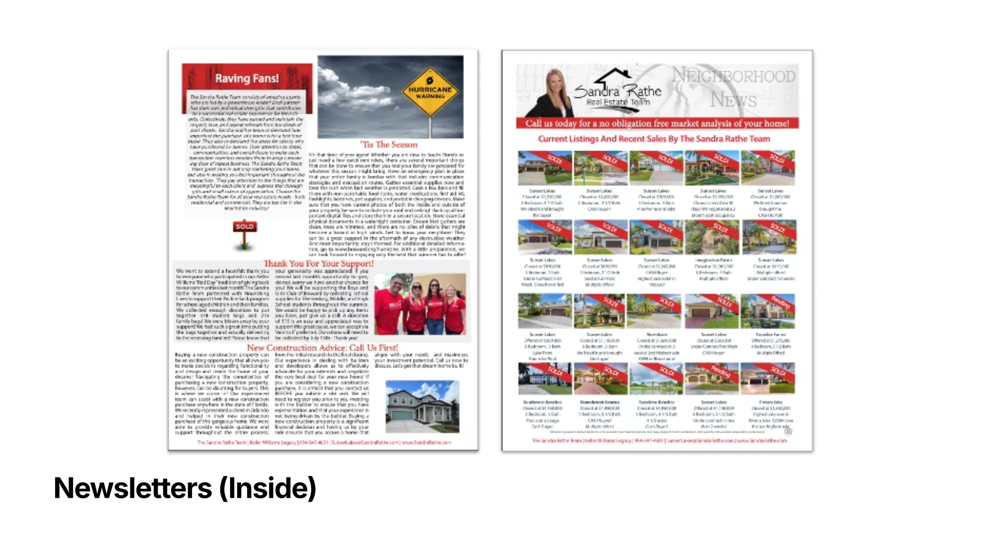 Newsletters: Inside