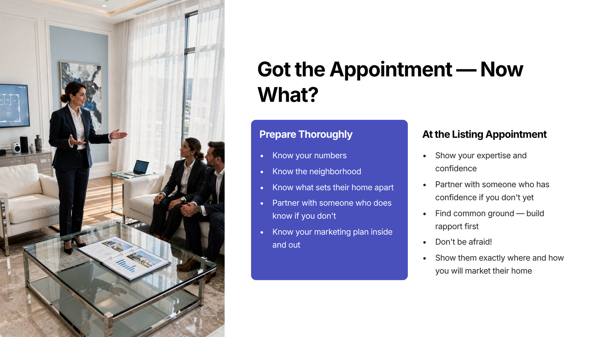 Got the Appointment: Now What?