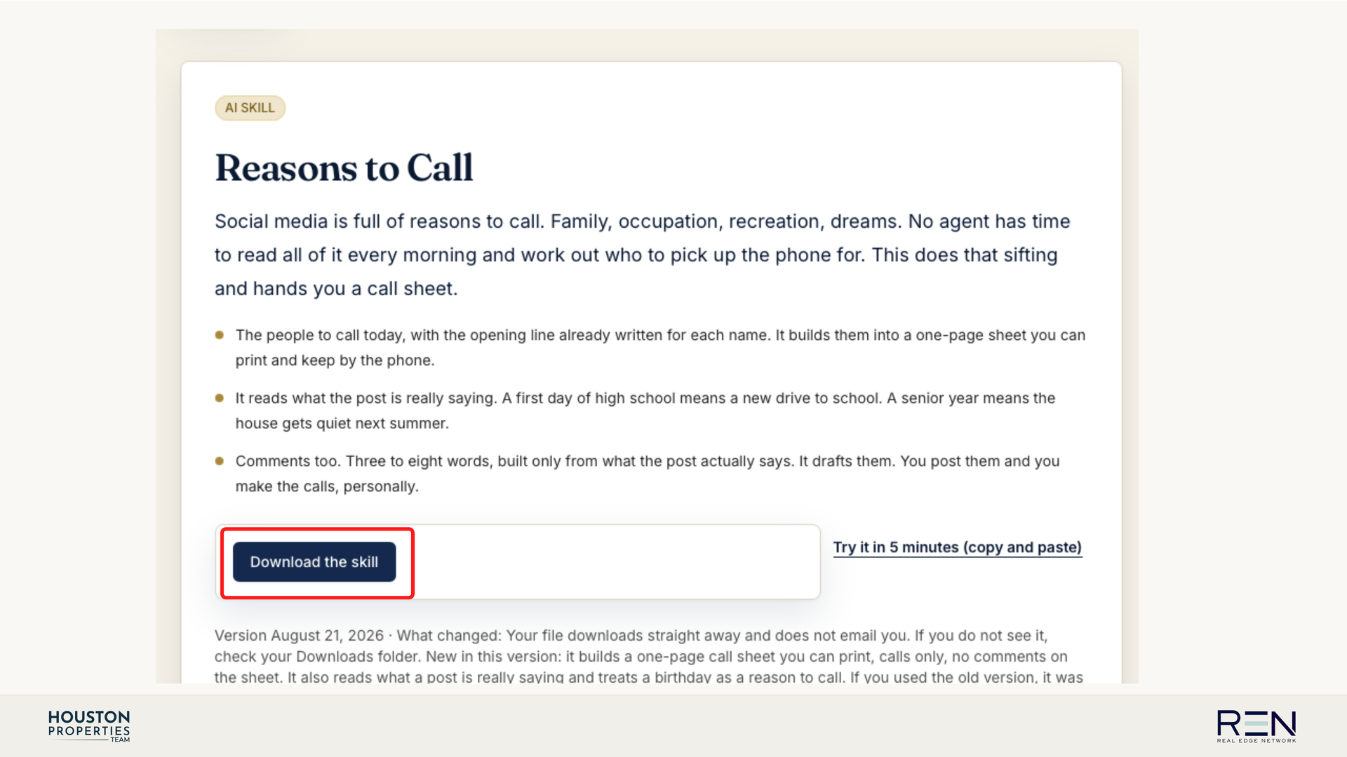 Slide 18 of Turning Social Media Into Reasons to Call